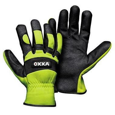 Gant OXXA X-Mech-Thermo 51-615 noir / jaune, UE : 12 paires, taille : 9, 15161509