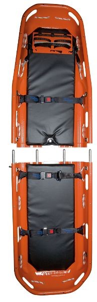 Skylotec Berceau de sauvetage pour travaux intensifs, en 2 parties, ultraBASKET STRETCHER, en plastique (ABS), SAN-0087-2