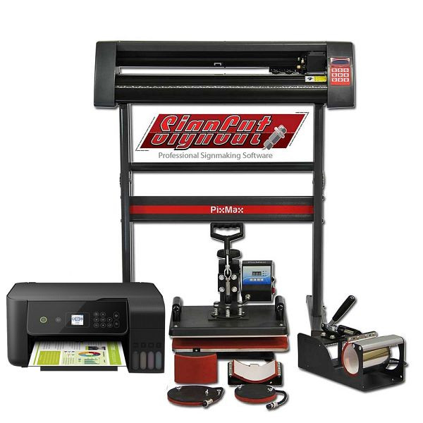 PixMax Da Vinci Set Presse à chaud 5 en 1, traceur de vinyle, imprimante, 9100