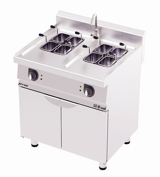 gel-o-mat Cuiseur à pâtes électrique 9,0 Kw, GO Cook 700, PCCS8070E