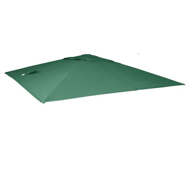 Housse de rechange Mendler pour parasol de luxe HWC-A96, housse de rechange pour parasol, 3x3m (Ø4,24m) polyester 2,7kg, vert foncé, 153438