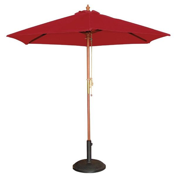 Parasol rond Bolero rouge 2.5m, GL304