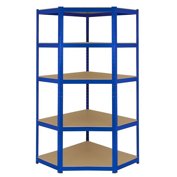 Monster Racking T-Rax étagère d'angle 90 cm L x 45 cm l, bleu, 10683