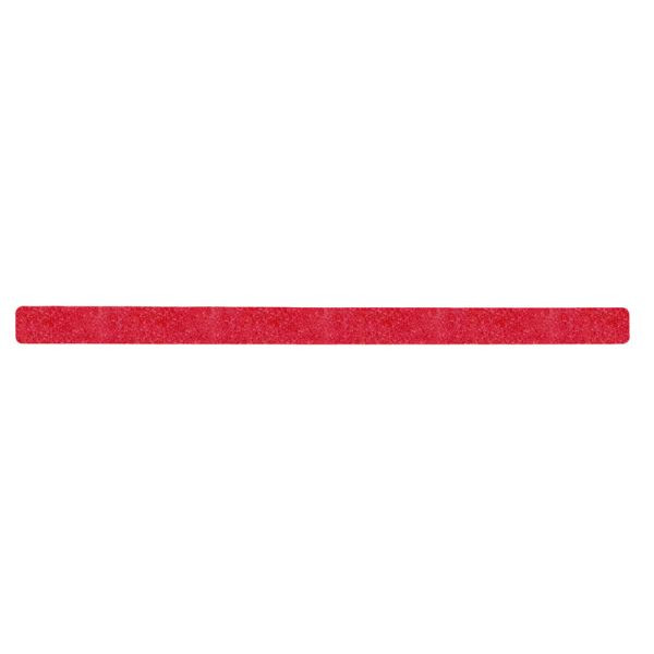 m2 revêtement antidérapant universel bandes simples rouges 50x800mm, UE: 10 pièces, M1RV100501