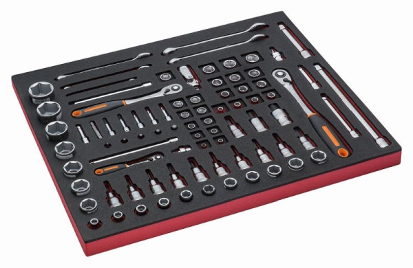 Clé à incrustation Bahco 3/3 + douille 83pc FF1A5005