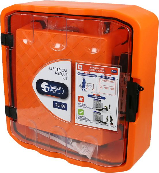 Kit de sauvetage KS Tools pour max. 25 kV, 9 pièces, 117.0120