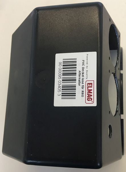 ELMAG couvercle PVC en vrac pour alternateur R80, sans prises et sans disjoncteur thermique, 9503405