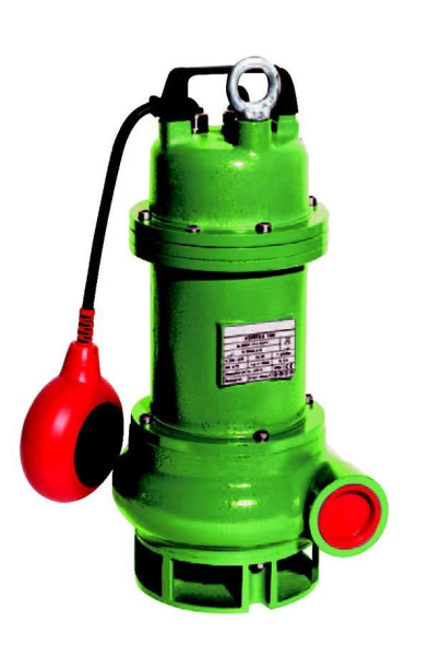 Pompe submersible pour eaux usées ZUWA avec flotteur et mécanisme de coupe VORTEX 100-CS, 2850 min-1, 230 V, 165015