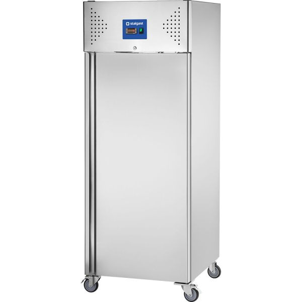 Réfrigérateur à roulettes en acier inoxydable Stalgast, série Starline, GN 2/1, capacité : 650/465 litres, KT4011650