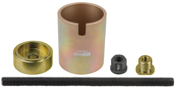 KS Tools Jeu de douilles de bras de suspension, 5 pièces, pour Volkswagen T5 avant, 440.0415