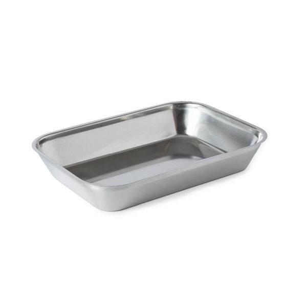 Plateau de présentation Gastro M en acier inoxydable 5,5 (H) x 32 (L) x 23 (P) cm, GN790