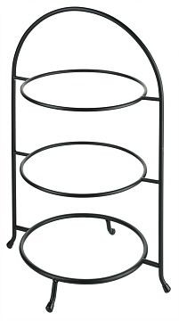 Support à assiettes Contacto, noir pour assiettes 23-27 cm / 10", 3247/253