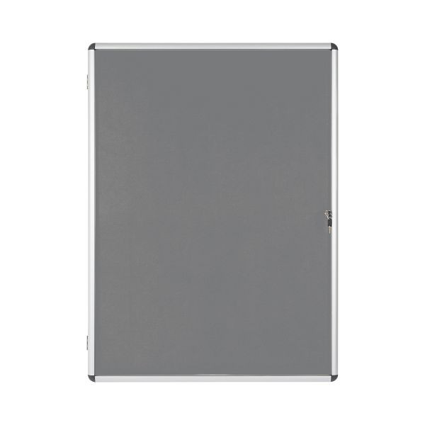 Vitrine d'intérieur Bi-Office feutre gris 16xA4, VT950103150