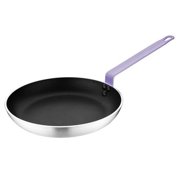 Poêle antiadhésive Hygiplas Teflon Platinum Plus 240 mm vert violet, FB477