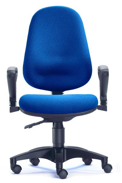 SITWELL LADY CHAIR, bleu, chaise de bureau sans accoudoirs, SY-69.100-M-80-106-00-44-10