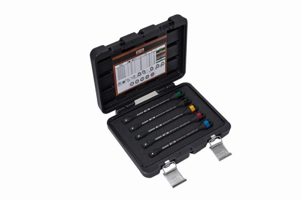 Jeu de barres de torsion Bahco 1/2", 5 pièces, BWTB12P5