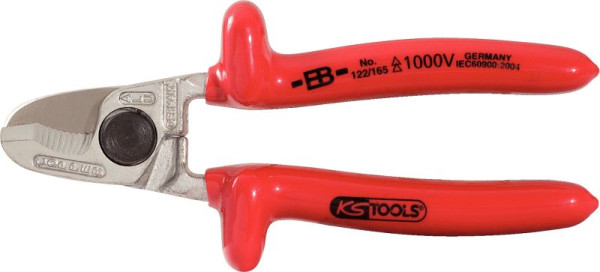 Coupe-câble à une main KS Tools 1000 V, 165 mm, 117.1287