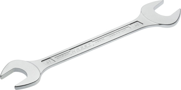 Clé à fourche double Hazet, profil hexagonal extérieur, 41 x 46 mm, 450N-41X46