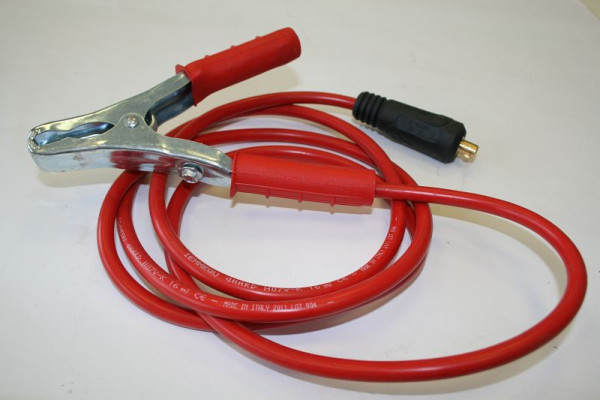 Câble de charge ELMAG rouge 16mm²/2m - 16/25 pour EUROSTART 250/450/451 & DIGICAR 600, 9505297