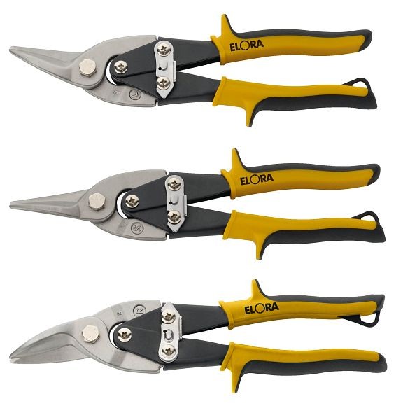 Ensemble de ciseaux à levier chiffres ELORA, 3 pièces, 402/1 S3, 0402500031000
