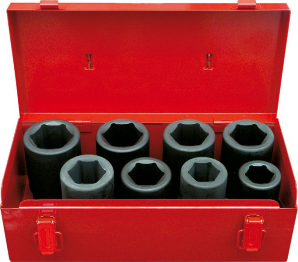 Jeu de clés à douilles à chocs profonds Projahn 1 ", 8 pièces, 3088
