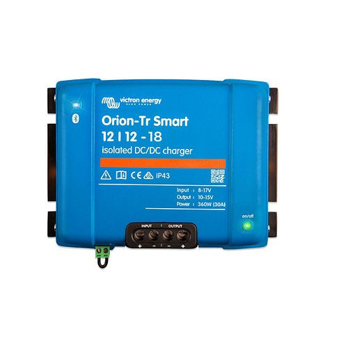 Convertisseur CC/CC Victron Energy Orion-Tr Smart 12/12-18 ISO, 1-67-012635, ORI121222120