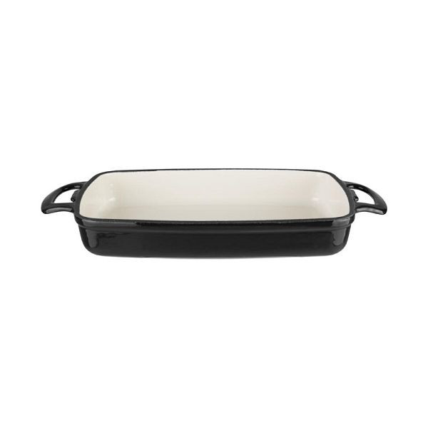 Vogue cocotte rectangulaire en fonte noire 2.8L, GH324