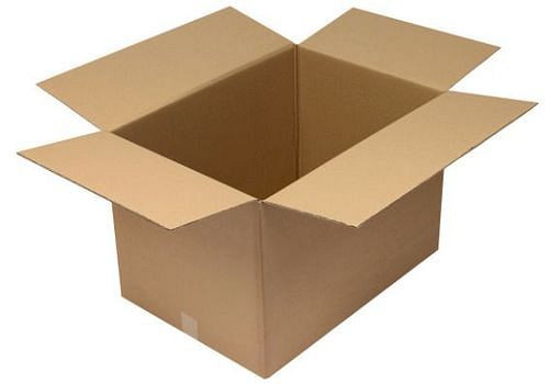 Boîte pliante en carton ondulé TransPak à 2 parois, dimensions intérieures 650 x 460 x 430 mm, format C2, qualité 2.30BC, paquet : 10 pièces, 299403