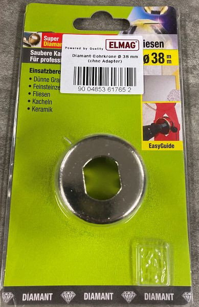 Foret diamant ELMAG Ø 38 mm (sans adaptateur), 61765