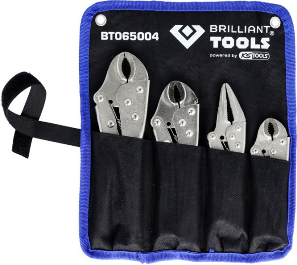 Brilliant Tools jeu de pinces-étaux / pinces-étaux, 4 pièces, BT065004