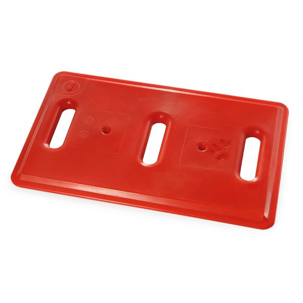Accumulateur de chaleur ETERNASOLID 1/1 GN, rouge, accessoires bidon thermique, PEGS0003