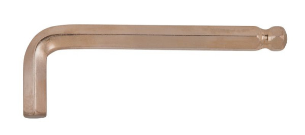 KS Tools Clé Allen BERYLLIUMplus, 14 mm, avec tête sphérique, 962.0451