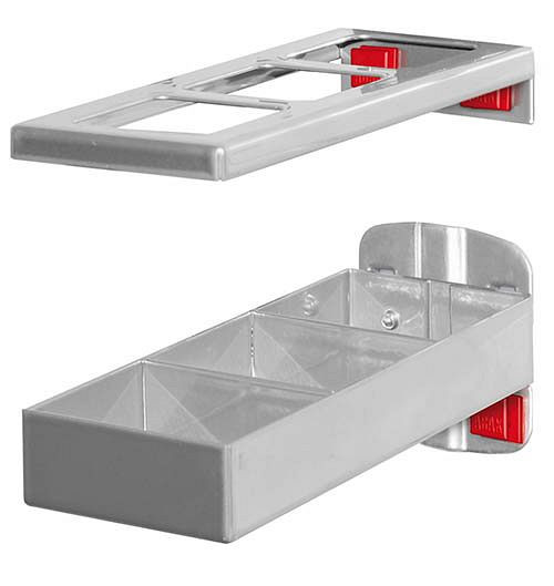 Support combiné Bedrunka+Hirth, 2 parties, dimensions en mm (LxP) : 55 x 150, 03.87.368