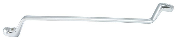 KS Tools Clé à anneau double CHROMEplus, coudée, 8x9 mm, 518.0802