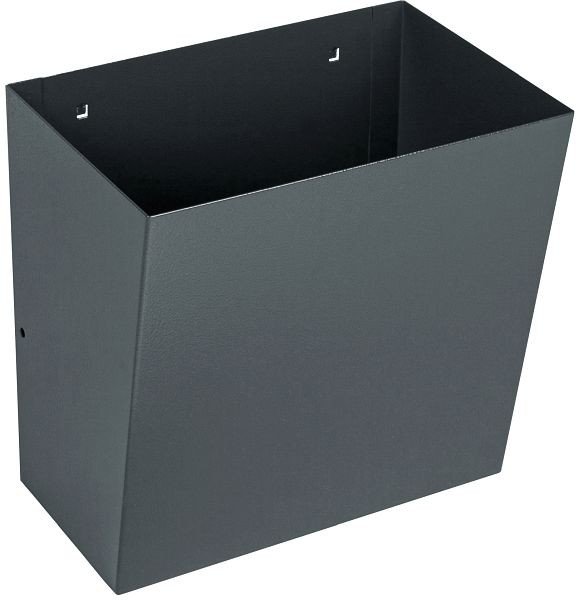 Corbeille à papier Kraftwerk H300x L300 x P160 mm, 145143013