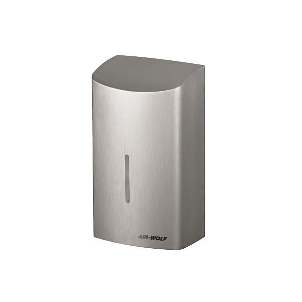 Sèche-mains Air Wolf, série C, H x L x P : 268 x 153 x 100 mm, acier inoxydable brossé, 10-086