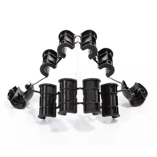 Bouchon de tuyau ELMAG pour enrouleur de tuyau double, oxygène/acétylène 'KR 8907', 9403957