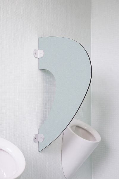 Paroi pubienne design KEMMLIT Imola de style classique, argent, 251.006