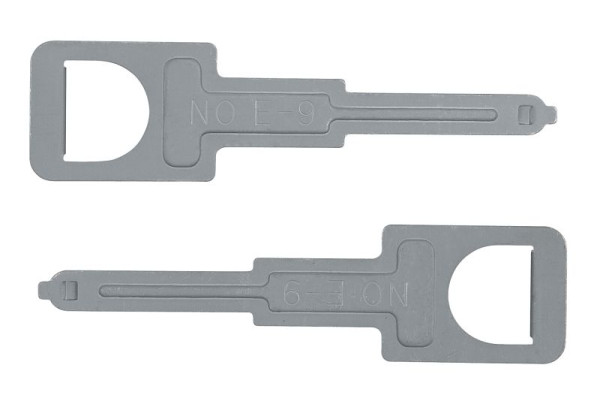 Outil de déverrouillage radio KS Tools Clarion, 2 pièces, 500.1385