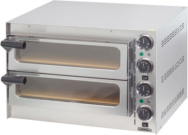 Four à pizza Casselin 2 compartiments compact, CFRP2