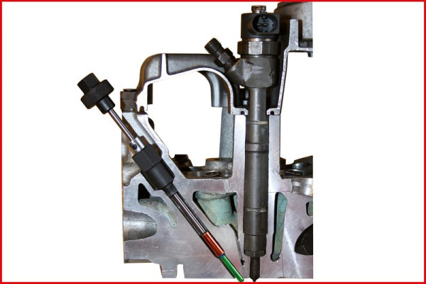 KS Tools Alésoir de bougie de préchauffage 3 en 1 M9 x 1, 0, 152.1122