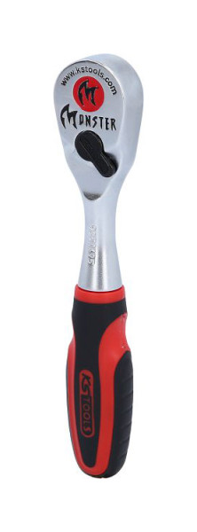 KS Tools Cliquet réversible 1/4" Monster bit, 115 mm, 935.1495