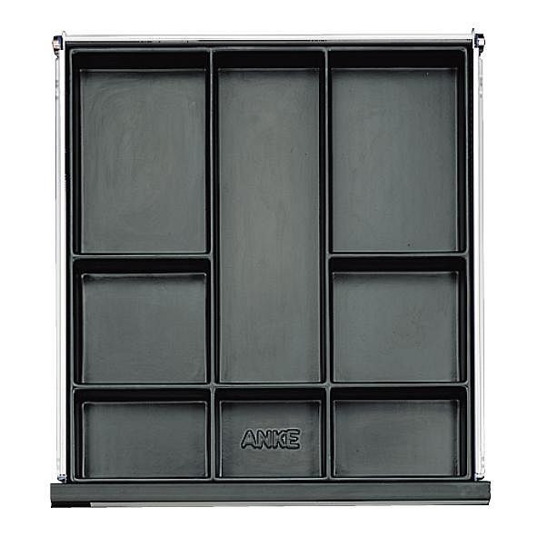 ANKE Werkbänke Facheinsatz aus Kunststoff; für Schublade 500 x 540 mm (BxT); ab Fronthöhe 90 mm, 903.070