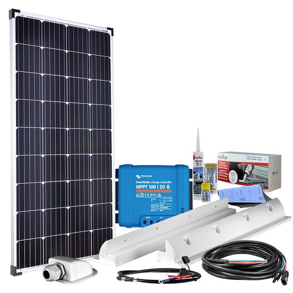 Système solaire pour caravane Offgridtec mPremium+ XL 150 W 12 V MPPT, 4-01-012405