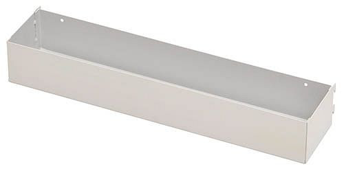 Boîte de rangement Bedrunka+Hirth pour paroi latérale perforée, dimensions en mm (LxPxH) : 730 x 90 x 85, 03.983.736.1