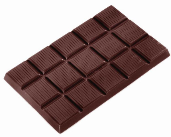 Moule à chocolat Schneider 275x135 mm, barre de chocolat, rainuré -130x79x9, 421421
