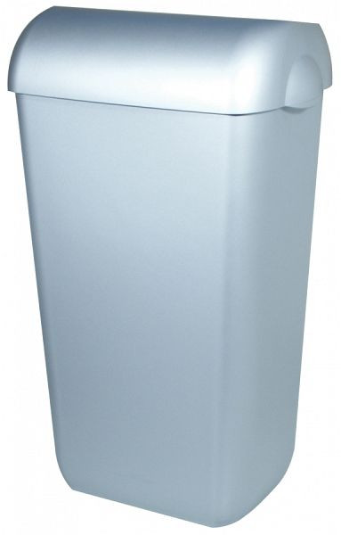 All Care PlastiQline poubelle 23 litres plastique ouvert aspect inox, 5671