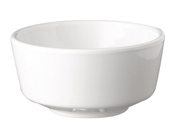 Bol APS, rond -FLOAT-, Ø 13 cm, hauteur : 6,5 cm, mélamine, blanc, 0,45 litre, 83904