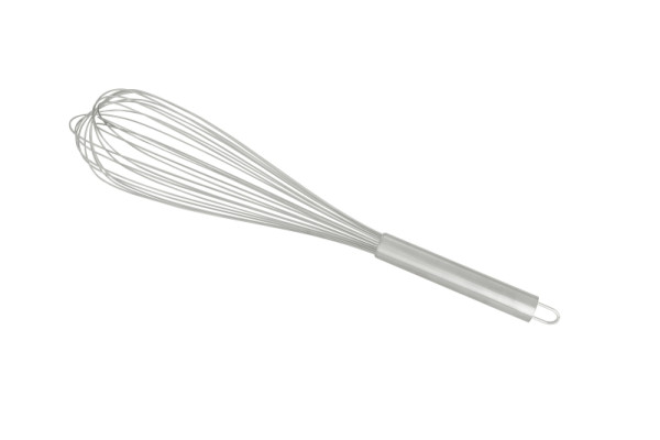 Fouet Schneider, longueur totale 450 mm, matériau : acier inoxydable, 170044