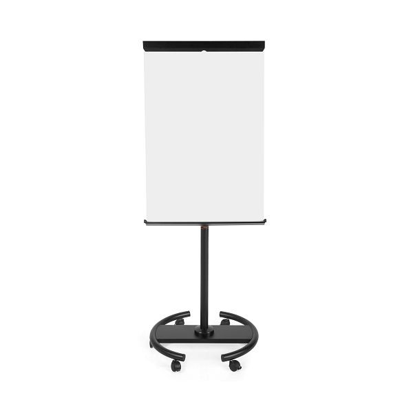 Bi-Office Flipchart Convertible sans Cadre Magnétique Noir 70x106cm, EA4806156